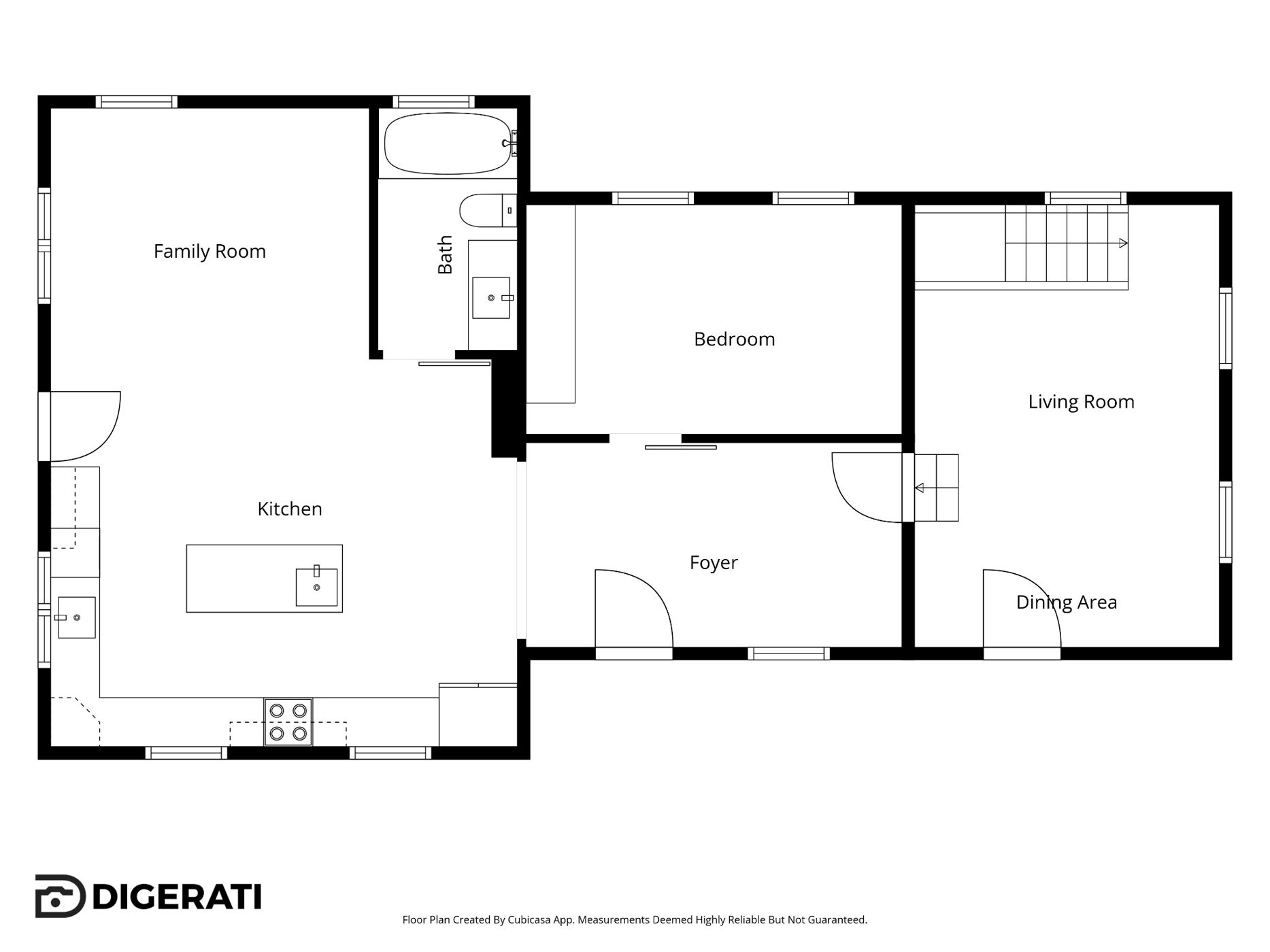 Guesthouse floor plan